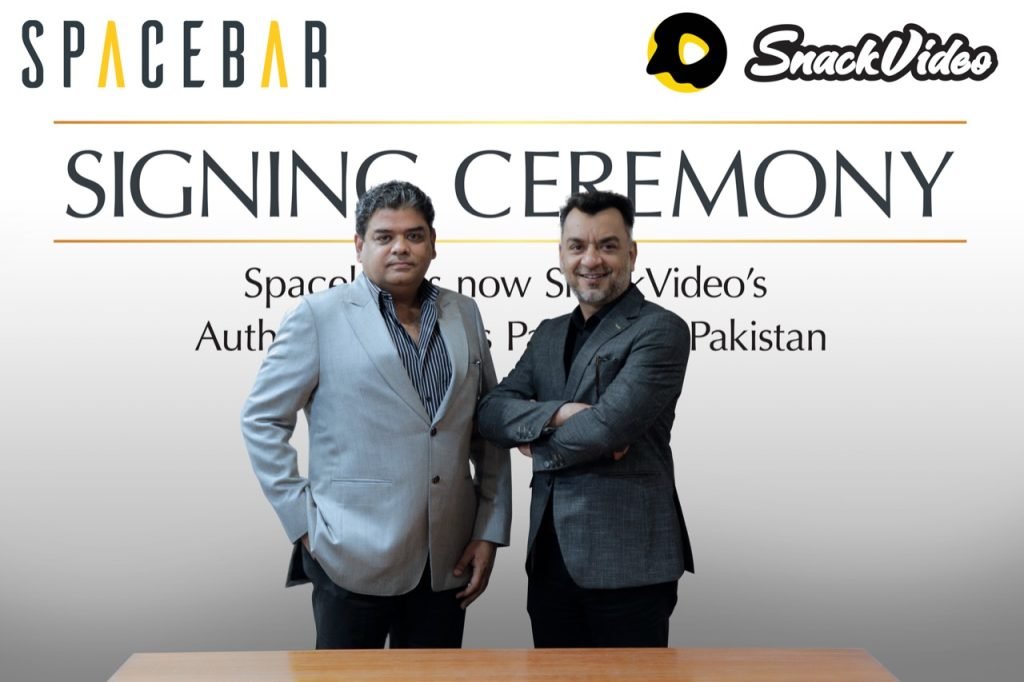 SnackVideo and Spacebar enter Advertising Partnership Agreement in Pakistan