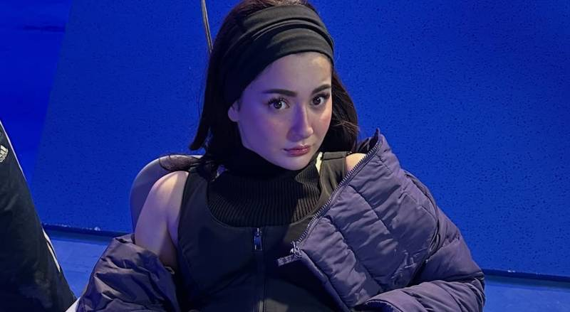 Hania Aamir goes all out in daring BTS stunt