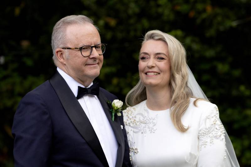 Australian Prime Minister Anthony Albanese Marries Jodie Haydon in Private Ceremony at The Lodge
