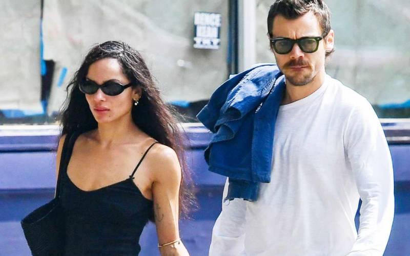 Zoe Kravitz Sparks Engagement Rumors with Harry Styles in Rome