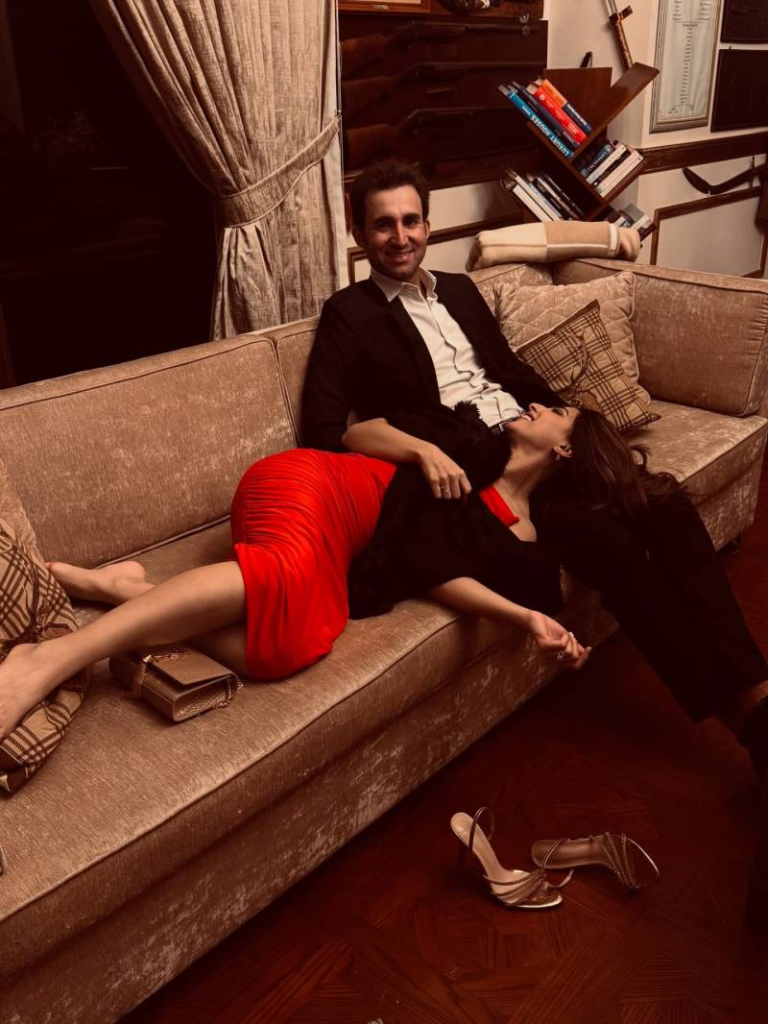 Ushna Shah Shares Playful Moments with Husband Hamza Amin on Instagram